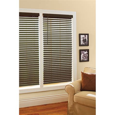 Better Homes And Gardens 2 Faux Wood Windows Blinds Espresso