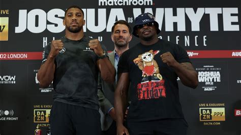 Anthony Joshua Vs Dillian Whyte 2 Press Conference Youtube