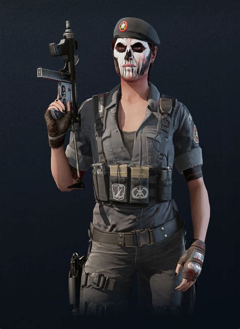 Image R6 Caveira M12 Png Rainbow Six Wiki Fandom Powered By Wikia