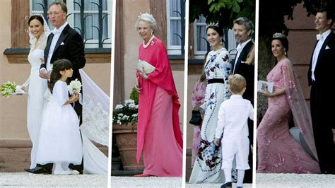 La Famille Royale Danoise Au Mariage Du Prince Gustav De Sayn Wittgenstein