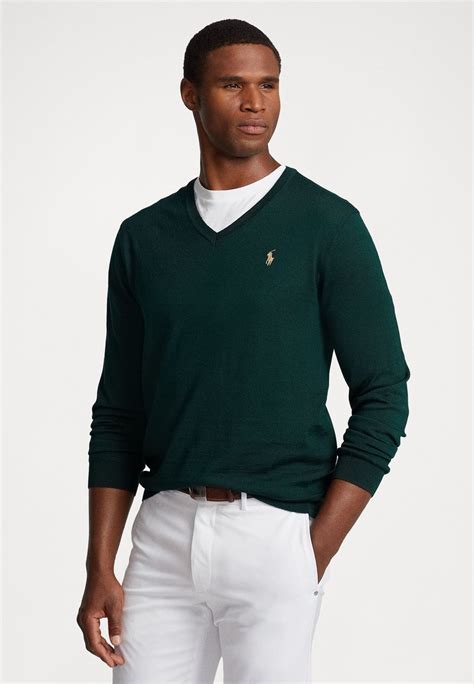 Polo Ralph Lauren Long Sleeve Strickpullover Moss Agate Dunkelgrün