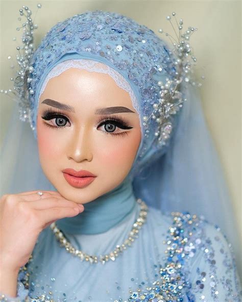 Pin Oleh Ibu Ari Di Pengantin Indonesia Kerudung Pengantin Pengantin