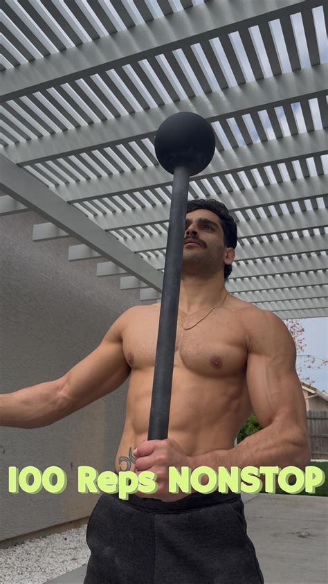 Full Workout Here 💪 10 pull-ups 🫀 20 kettlebell swings 🦍 30 push-ups