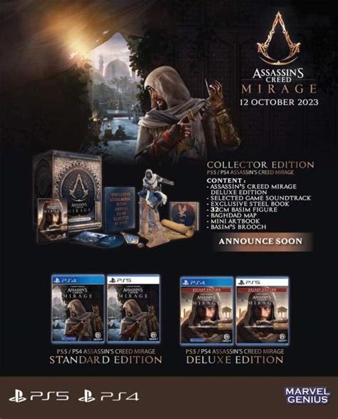 Preorder Ps4 Ps5 Game Assassins Creed Mirage 刺客信条 幻景 Engchn Assassins Creed Assassin