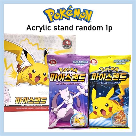 Pokemon My Stand Acrylic Figure Collection Random P With Jelly G