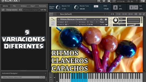 Excelentes Ritmos De Maracas Llaneras Para Kontakt Sonido Original