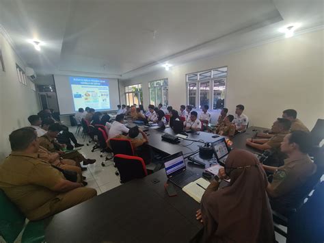 Kegiatan Rapat Bulanan Dalam Rangka Monitoring Dan Evaluasi Kegiatan