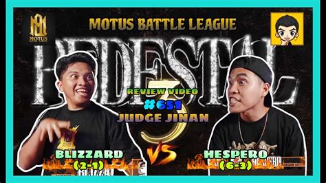 Motus Battle Pedestal 3 Blizzard Vs Hespero Review Video 651 YouTube