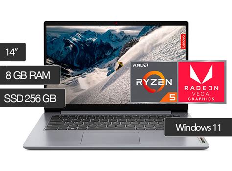 Ripley Laptop Lenovo Ideapad Amd Ryzen U Gb Ram Gb Ssd