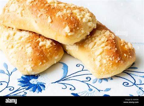 Homemade Sweet Buns Fresh Pastry Stock Photo Alamy