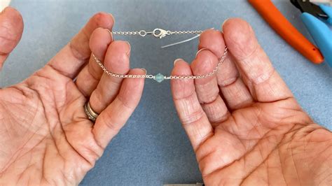 How To Turn A Finished Chain Necklace Into A Delicate Bracelet With