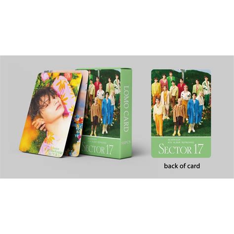 Pcs Sector Concept By Seventeen Fan Made Lomo Photocards Etsy