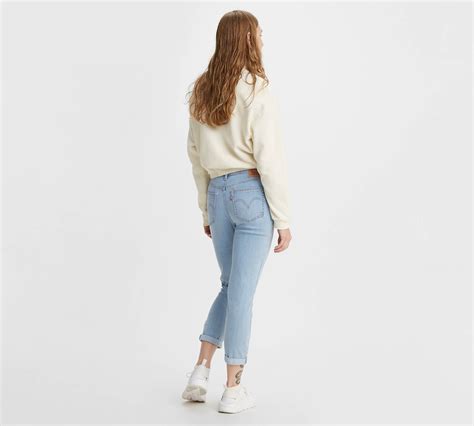 Boyfriend Mid Rise Womens Jeans Light Wash Levis® Us