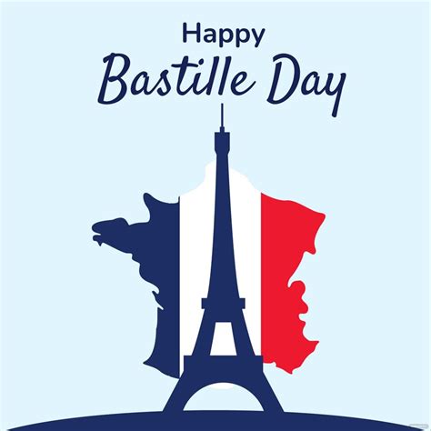 Bastille Day Illustration In Illustrator Psd Eps Svg Png 