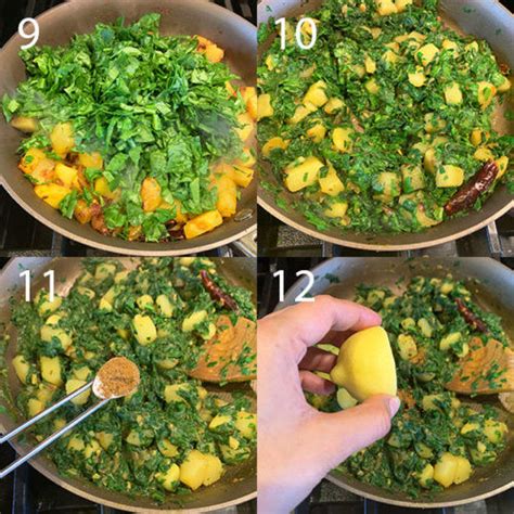 Easy Aloo Palak Cook With Manali