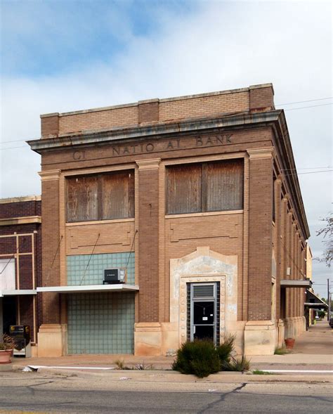 Old City National Bank Colorado City Texas Robert E Weston Jr Flickr