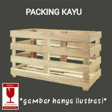 Jual Extra Packing Peti Kayu Murah Tambahan Packing Peti BH Shopee