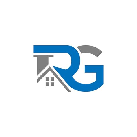 Premium Vector Rg Realtor Logo