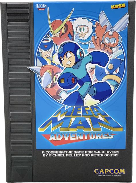 Mega Man Juego De Mesa De Aventura Por Kess Para Jugadores De 1 A 4