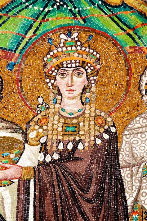 Theodora Byzantine Art Art Byzantine