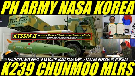 Pilipinas Pinapalakas Ang Depensa Ph Army Pumunta Ng Korea Para Sa