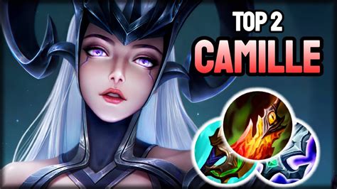 Wild Rift Top 2 Camille Grandmaster Full Ranked Youtube