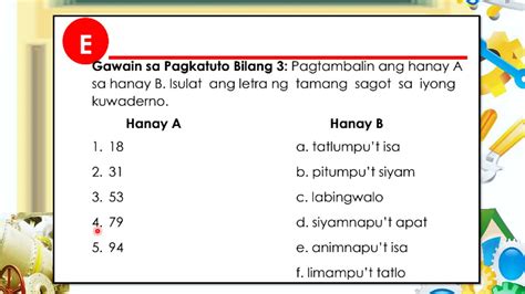 Math Pagbasa At Pagsulat Ng Bilang Hanggang Isang Daan Sa Salita At | The Best Porn Website