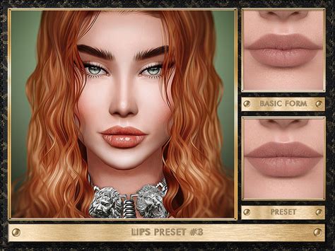 Sims Jul Haos Cosmetics Patreon Lips Preset By Jul Haos