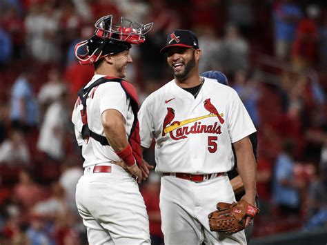 Cardinals Albert Pujols Pitching Stealing Bases In Final Season