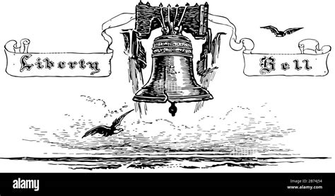 Liberty Bell Drawing