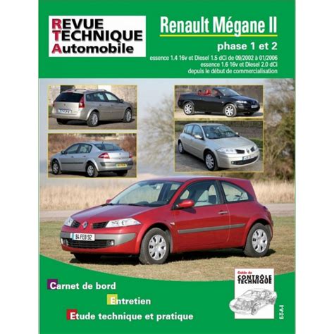 Revue Technique Renault Megane Ii Rta B