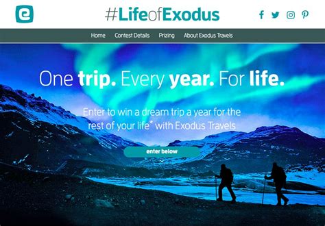 Exodus Travels Launches the World's Biggest Adventure Travel Contest ...