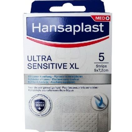 HANSAPLAST Ultra Sensitive XL Αποστειρωμένα Αυτοκόλλητα Επιθέματα 5x7