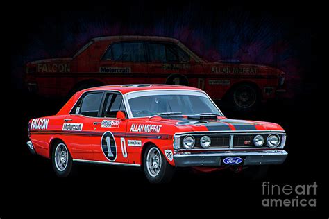 Allan Moffat Ford Falcon Xy Gtho Phase Iii Photograph By Stuart Row