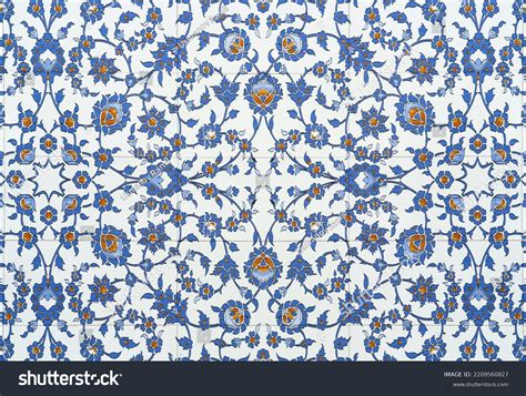 Arabic Architectural Patterns Colored Islamic Architecture Stock ...