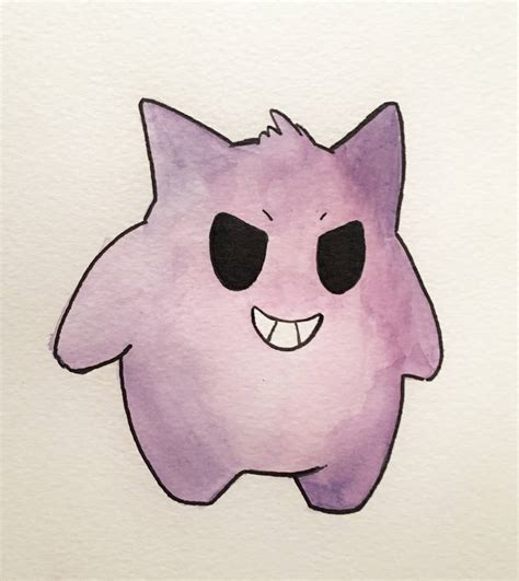 Cute Gengar by madddys on DeviantArt