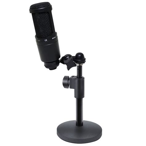 Audio Technica AT2020 Studio Recording Microphone-Cardioid Condenser ...