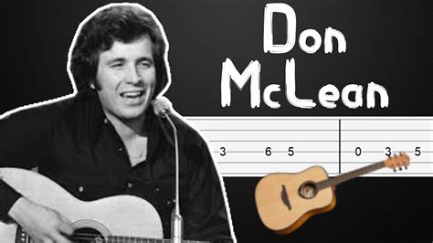 Vincent Don Mclean Guitar Tutorial Guitar Tabs Guitar Lesson Youtube