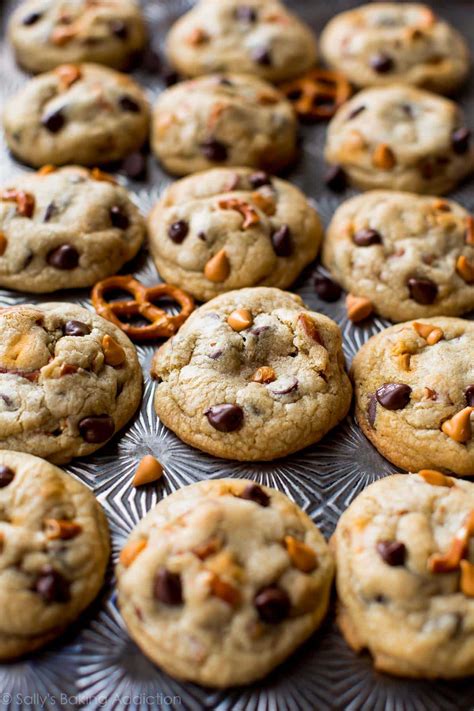 Butterscotch Pretzel Chocolate Chip Cookies Sallys Baking Addiction