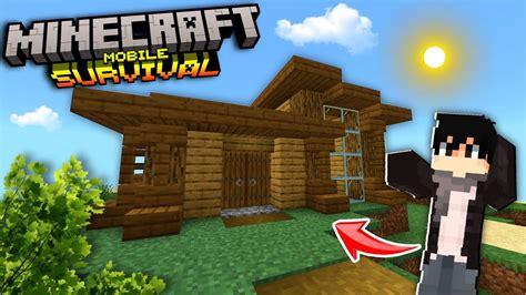 Constru Nossa Primeira Casa No Minecraft Ep Youtube