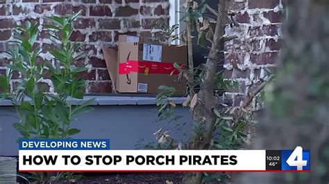 How To Stop Porch Pirates Youtube