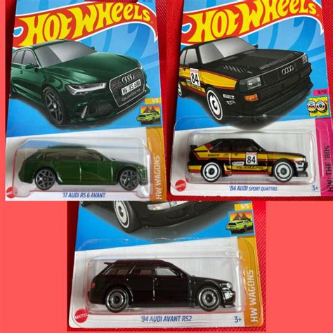 Sold Out Hot Wheels Audi Quattro Audi Avant Rs Audi Sport