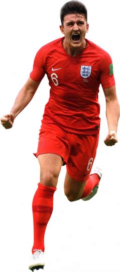 Harry Maguire England football render - FootyRenders