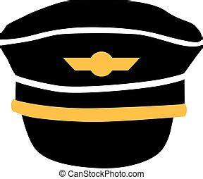 Pilot hat Vector Clip Art Illustrations. 785 Pilot hat clipart EPS vector drawings available to ...