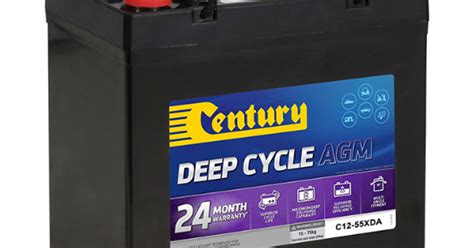 C12 55xda Deep Cycle Agm Deep Cycle Batteries Century Batteries