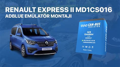 Renault Express Ii Md Cs Adblue Em Lat R Montaj Youtube