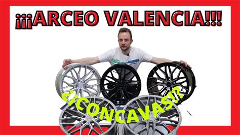 LLANTAS De ALUMINIO ARCEO VALENCIA Son CONCAVAS PESOS Fotos