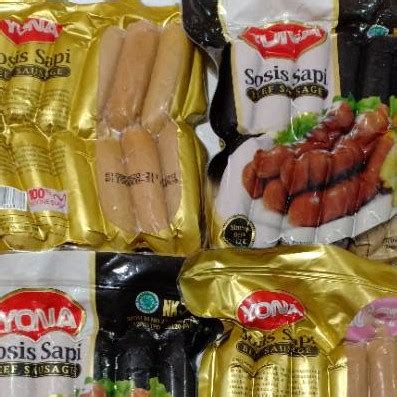 Jual Yona Sosis Sapi Sosbak Mini Beef Sausage Gr Shopee Indonesia