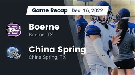 Football Game Preview: Boerne Greyhounds vs. Fredericksburg Billies