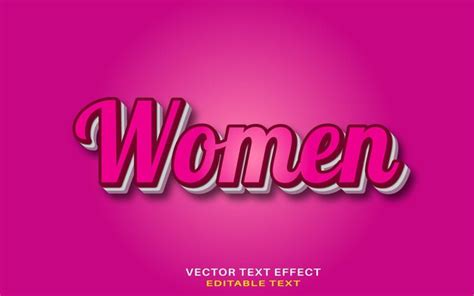 Premium Vector 3d Editable Vector Text Effect